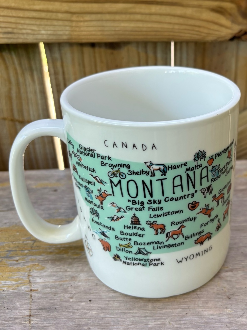 222 Fifth My Place Montana Jumbo Mug 24oz
